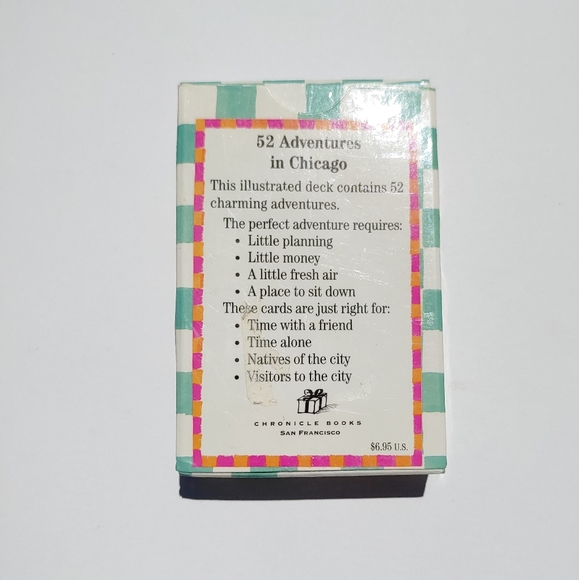 52 Adventures in Chicago
Cards NEW 1995 - Picture 6 of 8